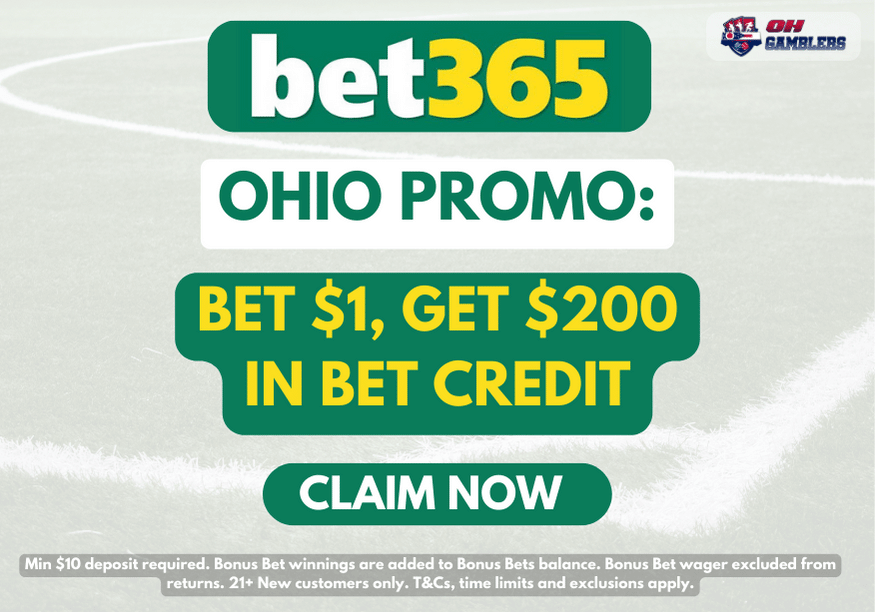 bet365 Ohio promo code sign up bonus details
