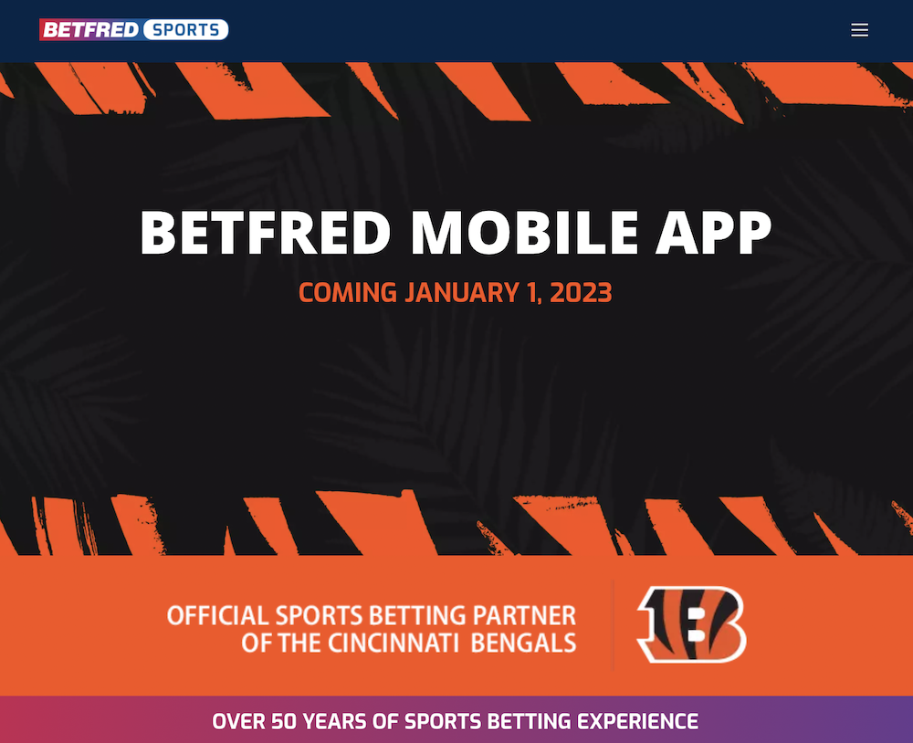 BetFred mobile sports betting app launch date 